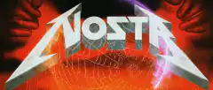 NOSTRA logo with lightning
