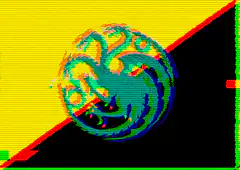 Glitchy Targaryen Sigil