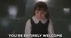 Macaulay Culkin You're Entirely Welcome