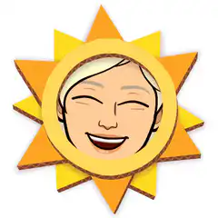 Smiling Sun Emoji