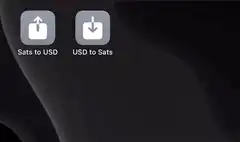 Sats to USD and USD to Sats conversion