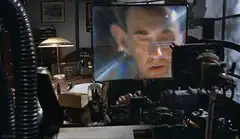 Dr. Strangelove on the monitor
