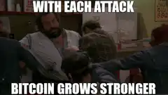 With Each Attack Bitcoin Grows Stronger
