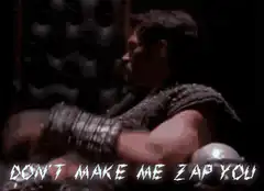 Don't Make Me Zap You