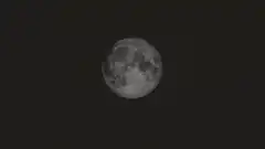 Spacecraft orbiting the moon