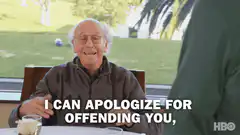 Larry David I Can Apologize But Not Take It Back