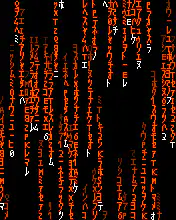 Matrix-style falling code