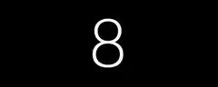 Countdown from 8 to 2