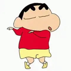 Crayon Shin-chan dabbing