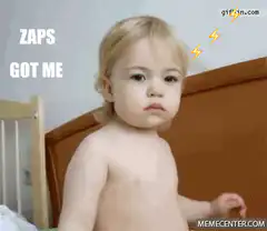Zaps Got Me Toddler