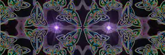 Colorful Celtic Knot Kaleidoscope