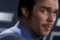 Doom Guy smug smile and point