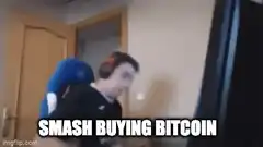 Smash Buying Bitcoin