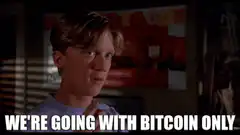 We're Going With Bitcoin Only