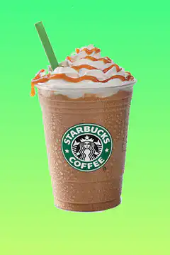 Starbucks Frappuccino with whipped cream