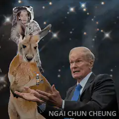 Bill Nye Kangaroo Astronaut Space