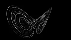 3D Lorenz Attractor Butterfly