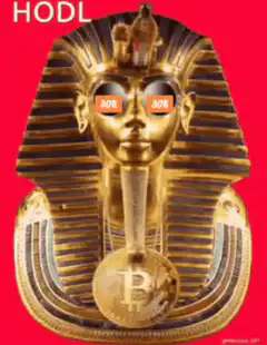 Tutankhamun HODL Bitcoin