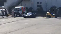 Porsche 918 Spyder driving on track