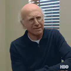 Larry David squinting face
