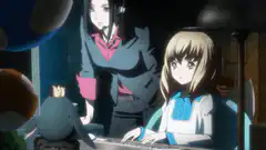 Nami and Robin at the computer