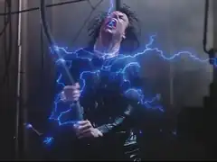 Caine lightning strike