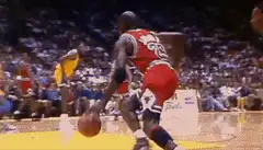 Michael Jordan slam dunk