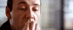 Frank Underwood thoughtful look