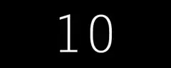 Countdown from 10 to 1