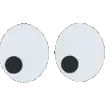 shifty cartoon eyes