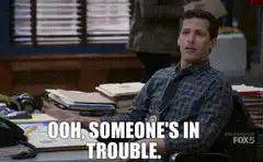 Andy Dwyer Someone's in Trouble