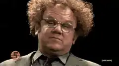 John C. Reilly nodding with K.