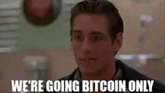 We're Going Bitcoin Only