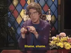 Shame shame pointing