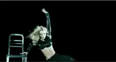 Britney Spears chair dance