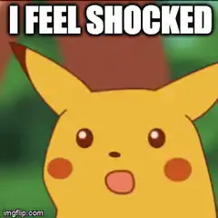 Pikachu I Feel Shocked
