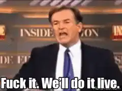 Bob Costas Fuck it we'll do it live