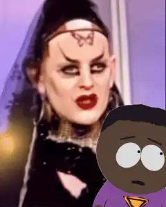 South Park Kyle reacts to creepy goth and fruit head