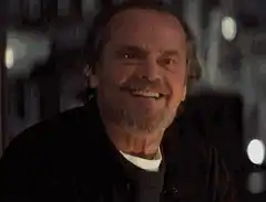 Jack Nicholson creepy smile