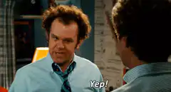 John C. Reilly saying Yep