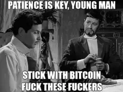 Patience Is Key Young Man Stick With Bitcoin