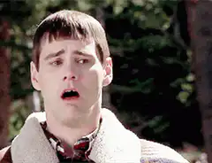 Dumb and Dumber Jim Carrey confused face