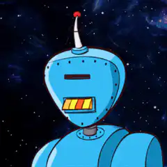 Bender robot in space