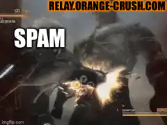 SPAM explosion in video game