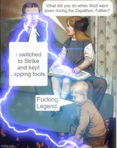 Nikola Tesla zapping fools meme