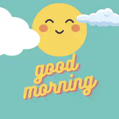 Smiling Sun Good Morning