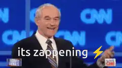 Bob Barr its zapping lightning gif