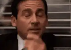 Michael Scott facepalm