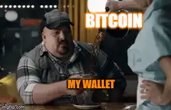 Bitcoin Pouring Into My Wallet