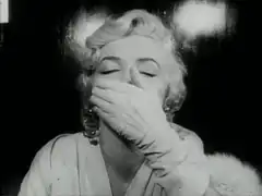 Marilyn Monroe laughing